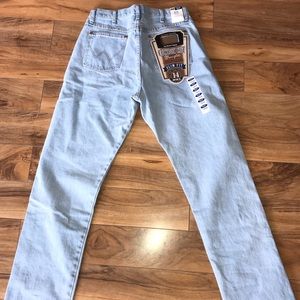 Light Wash Cowboy Cut Wranglers